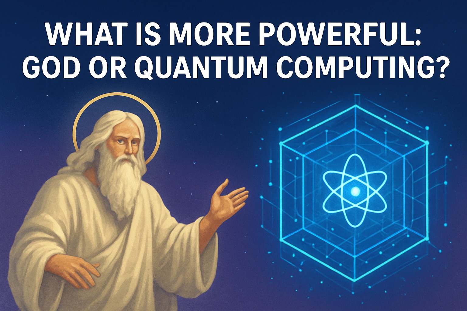 What is more powerful: God or quantum computing